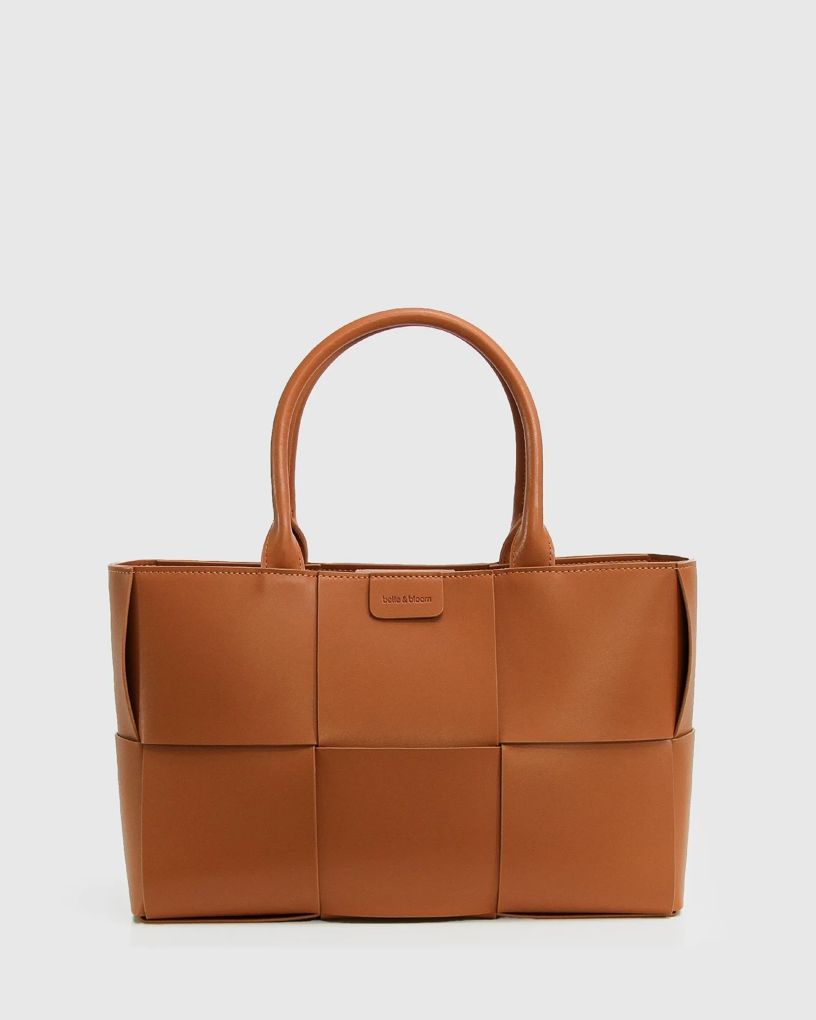 Long Way Home Woven Tote - Camel