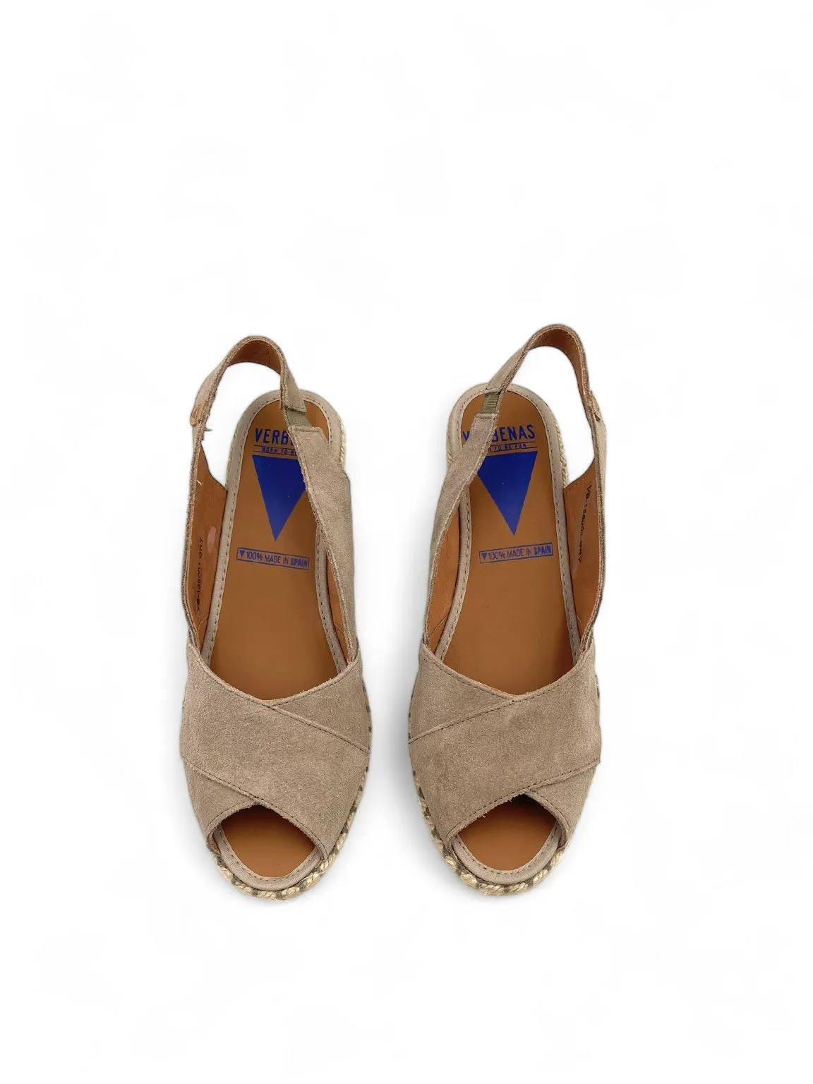 Maria Serraje Criss-cross Espadrille Wedges