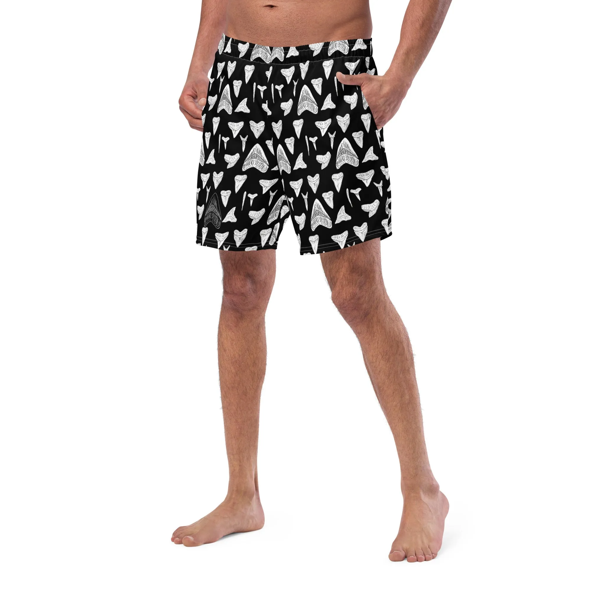 Megalodon.  Recycled Party Swim Shorts