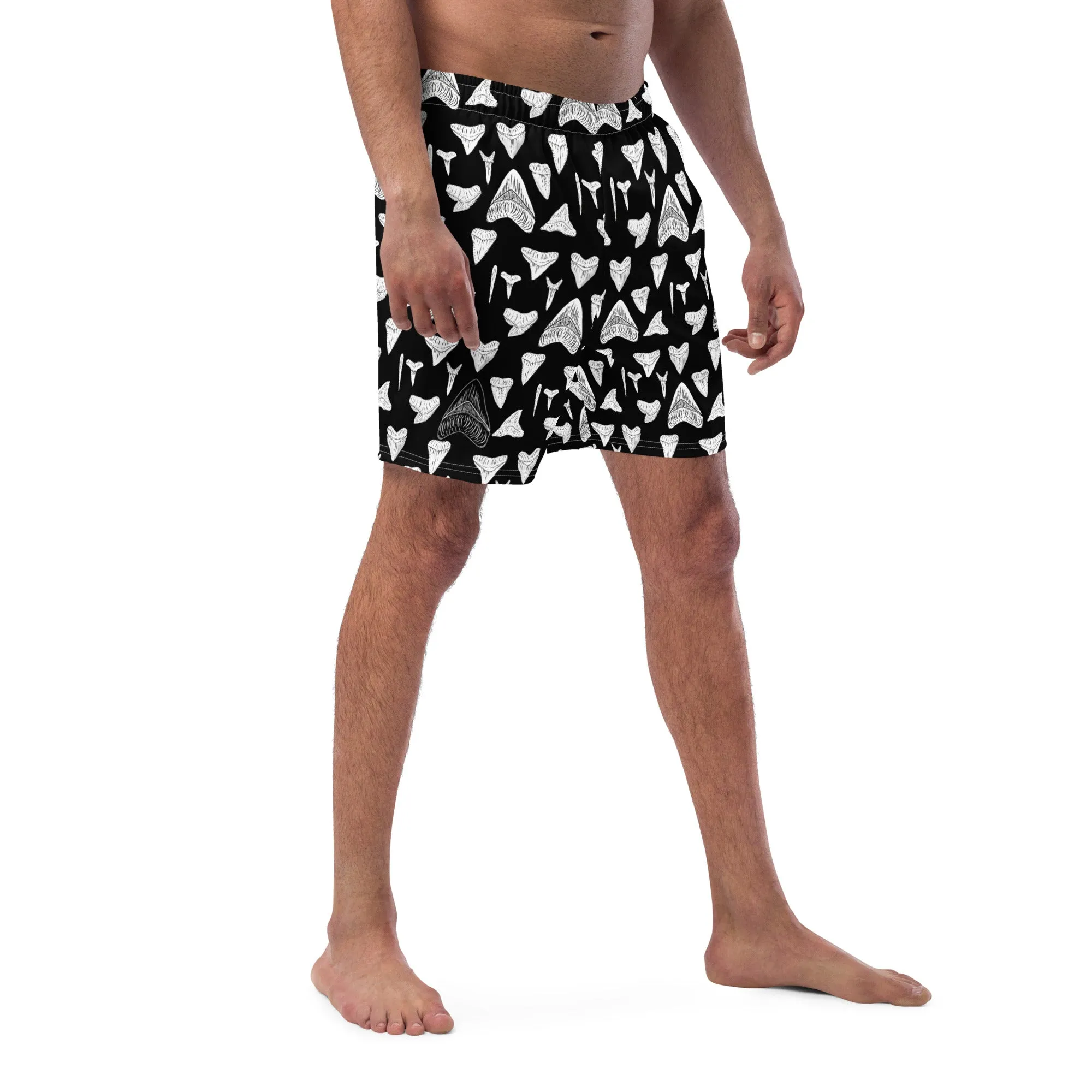 Megalodon.  Recycled Party Swim Shorts