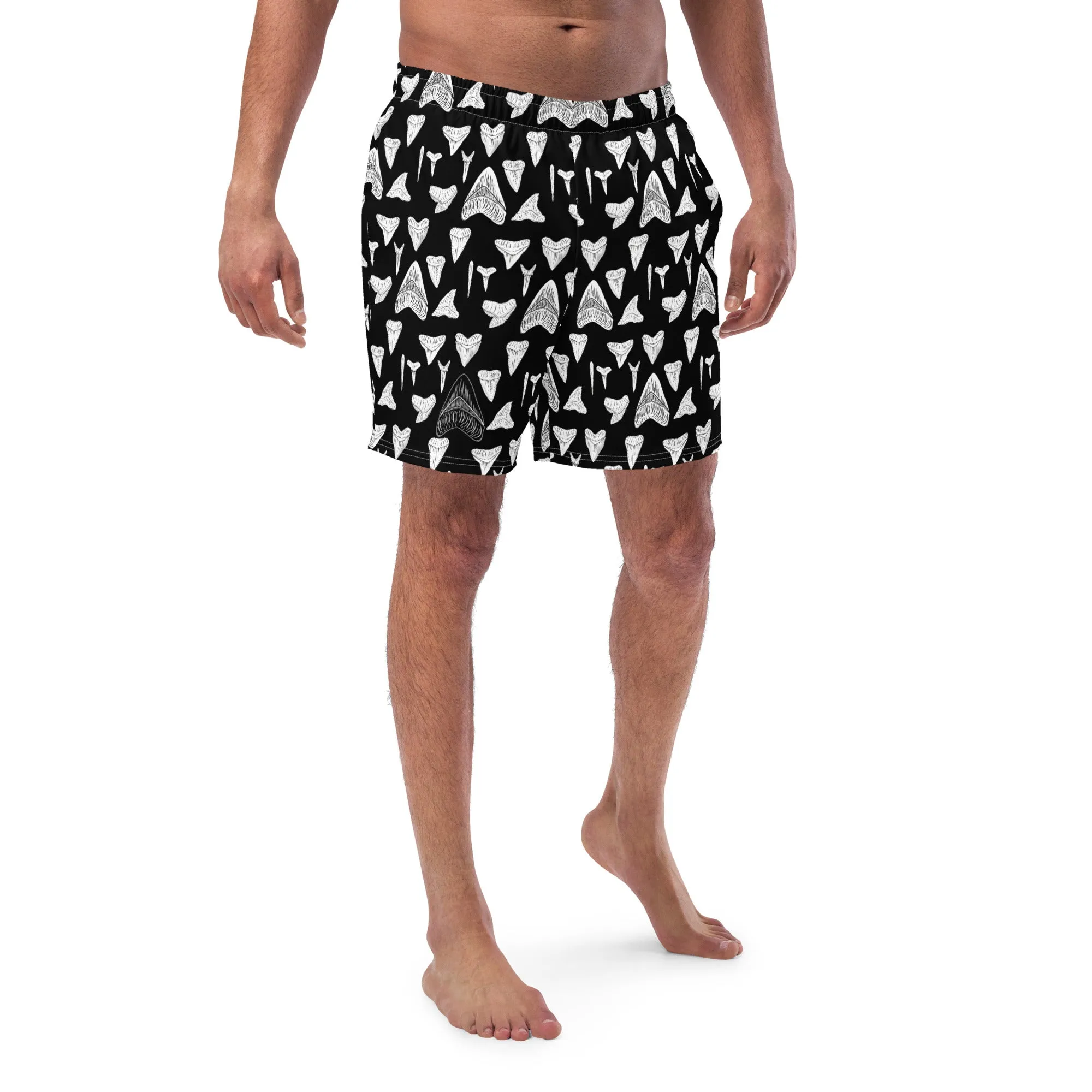 Megalodon.  Recycled Party Swim Shorts