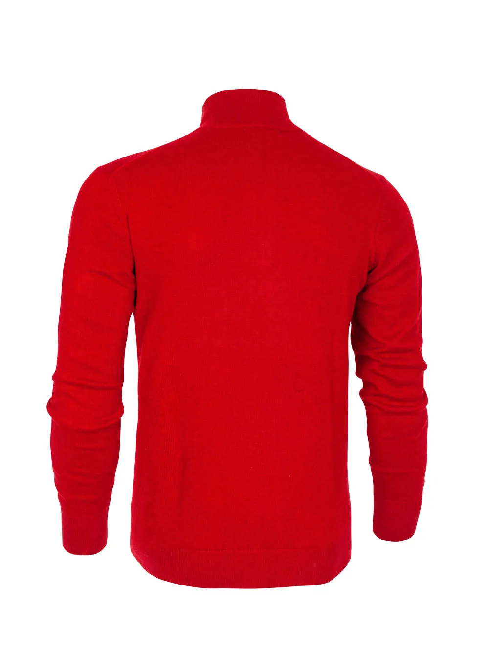 Men's 100% Mongolian Cashmere  Zip Sweater