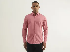 Mens Slim Fit Solid Shirt