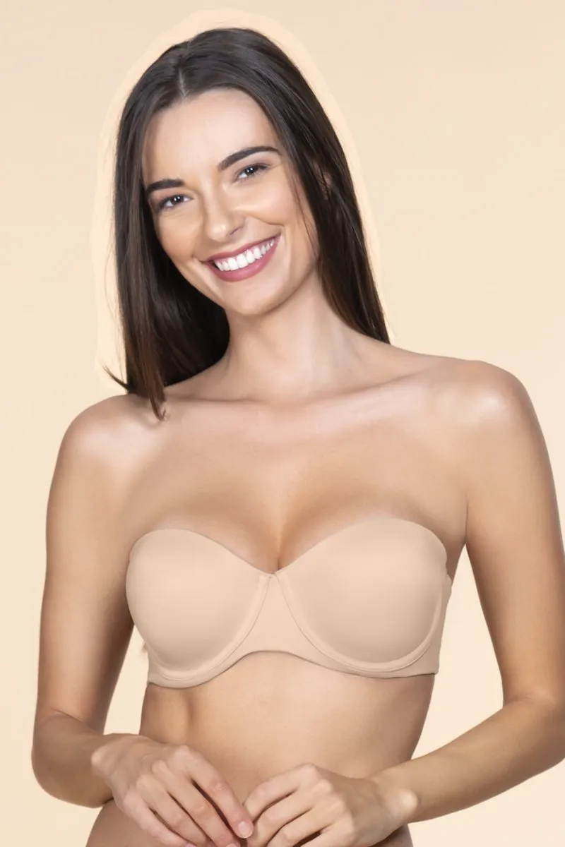 Multiway Padded Wired Bra - Sandalwood