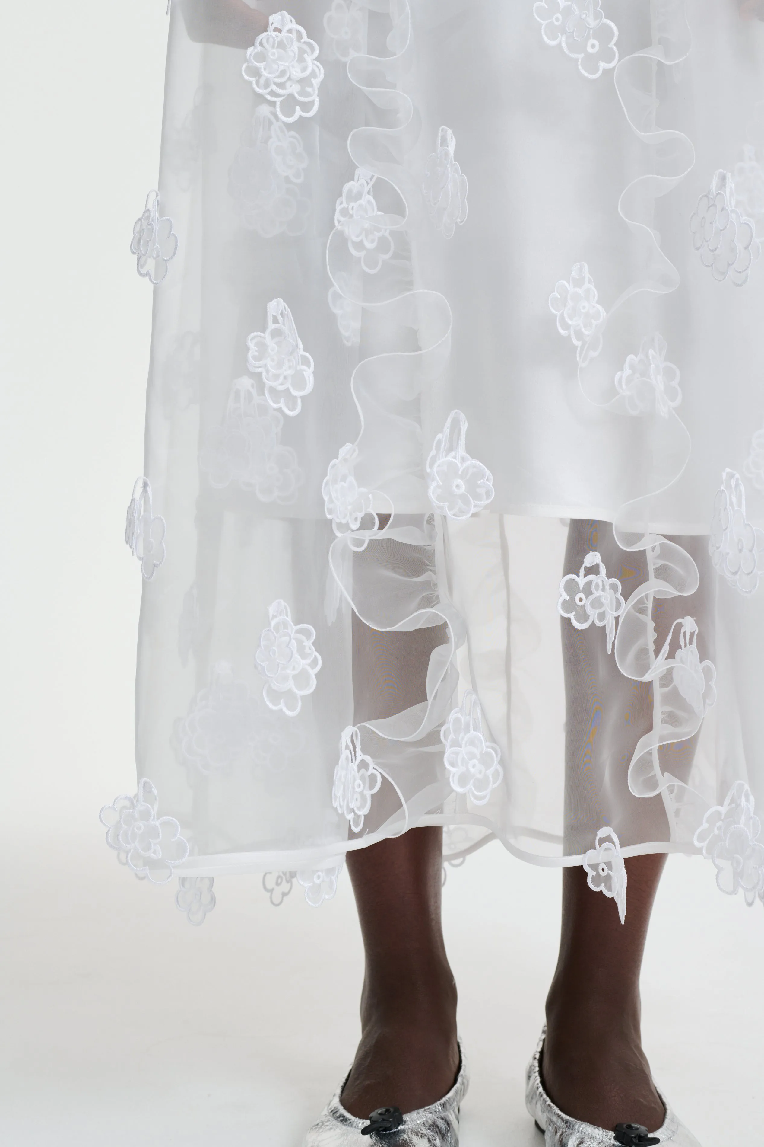 OPAL | DRESS KIRI EMBROIDERY WHITE