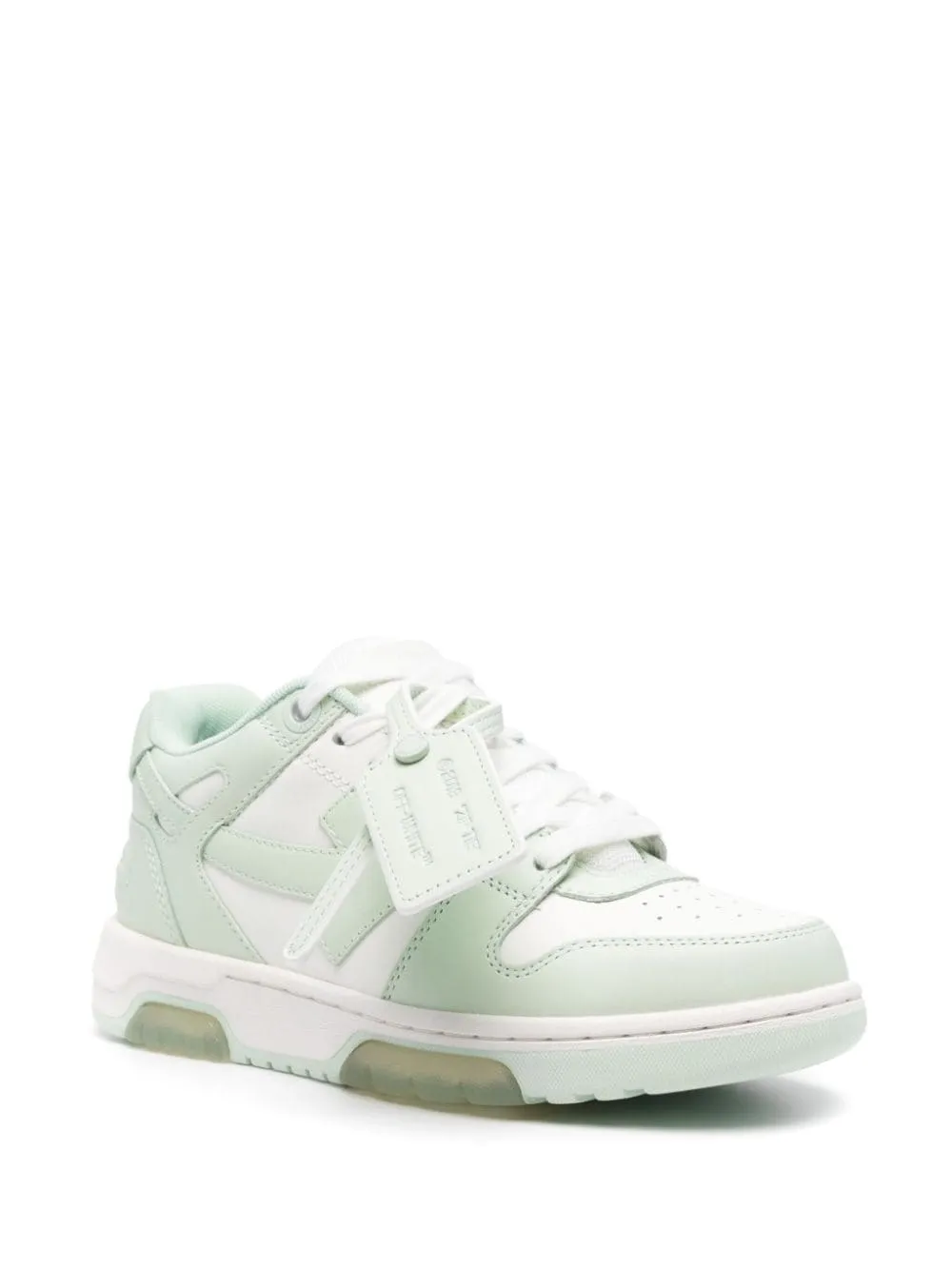 OUT OF OFFICE LEATHER SNEAKERS