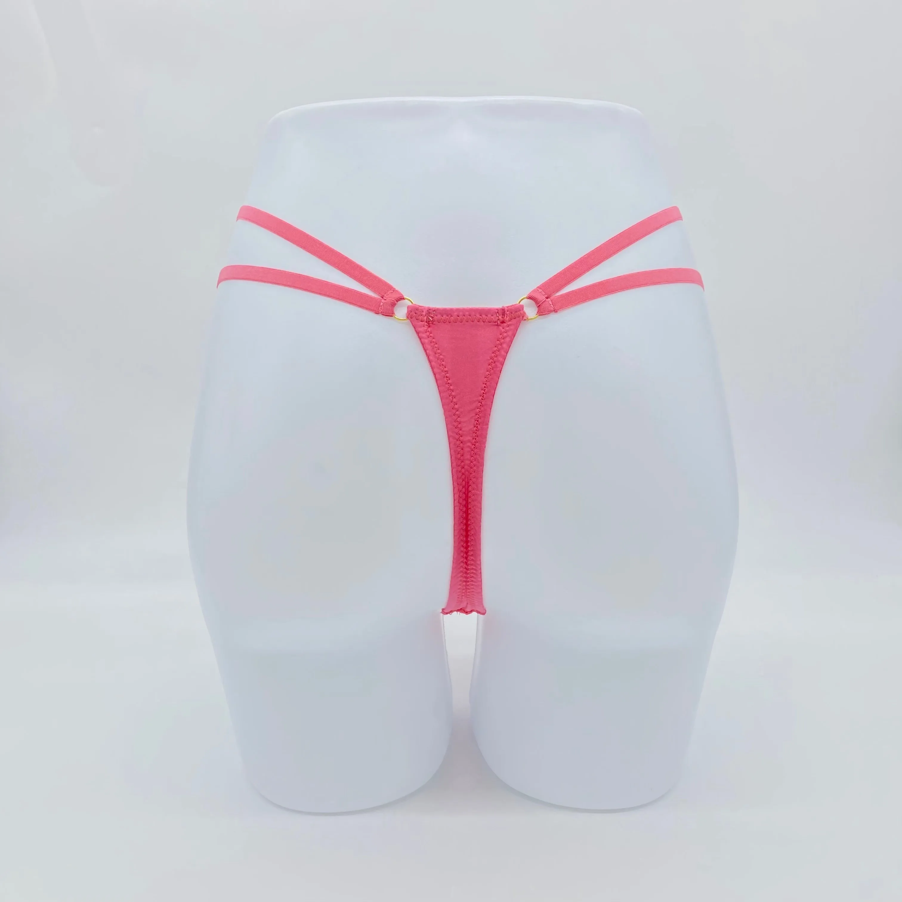 Popitt Pink Thong: Silky