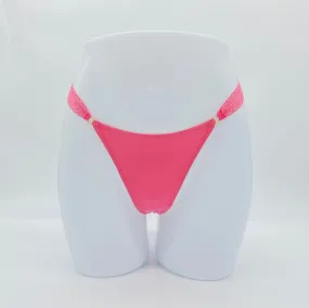 Popitt Pink Thong: Silky