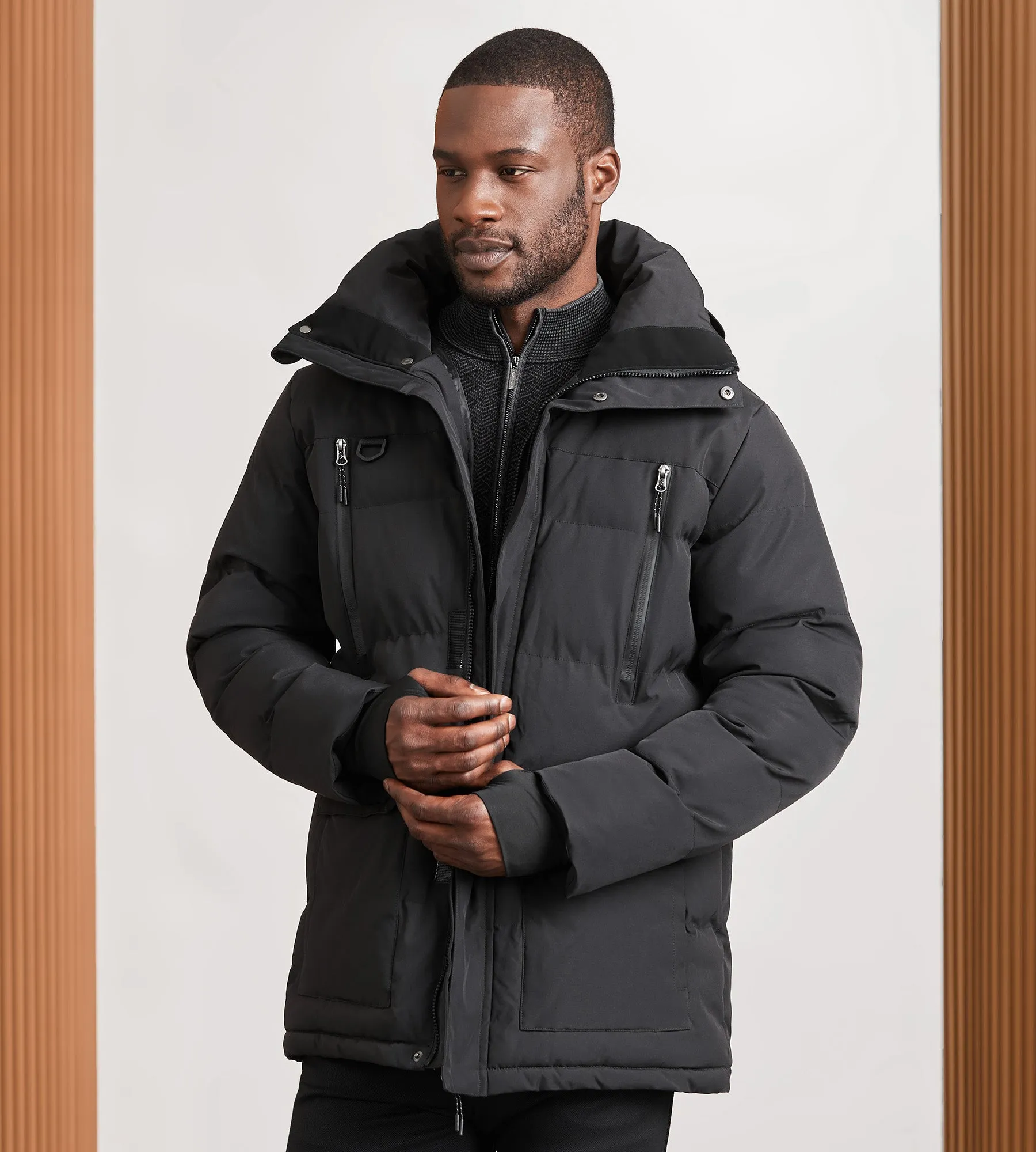 Removable Hood Parka