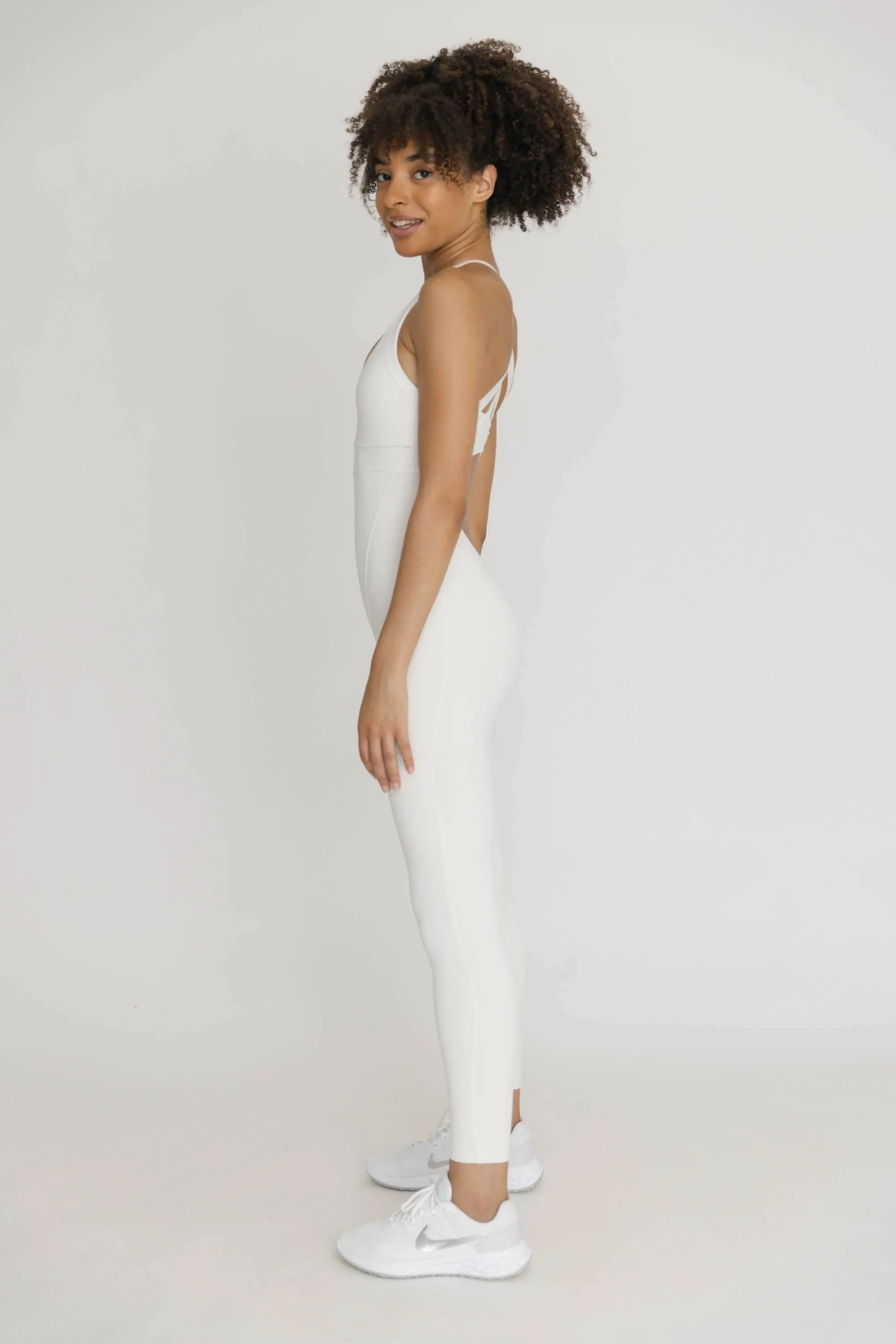 Serena Coconut Milk Jumpsuit