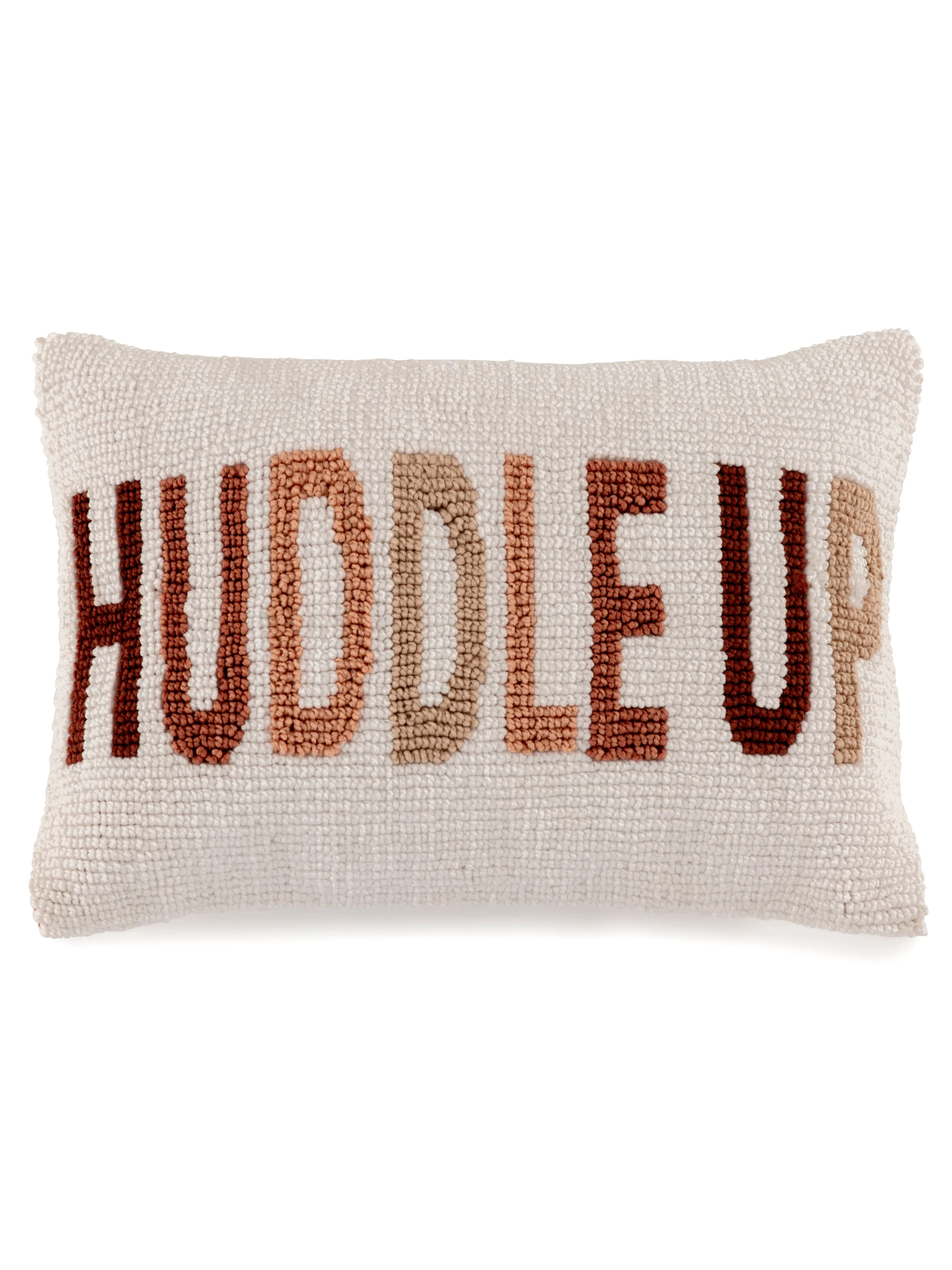 Shiraleah "Huddle Up" Pillow, Ivory