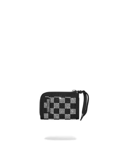 SPRAYGROUND TRINITY CHECKERED WALLET