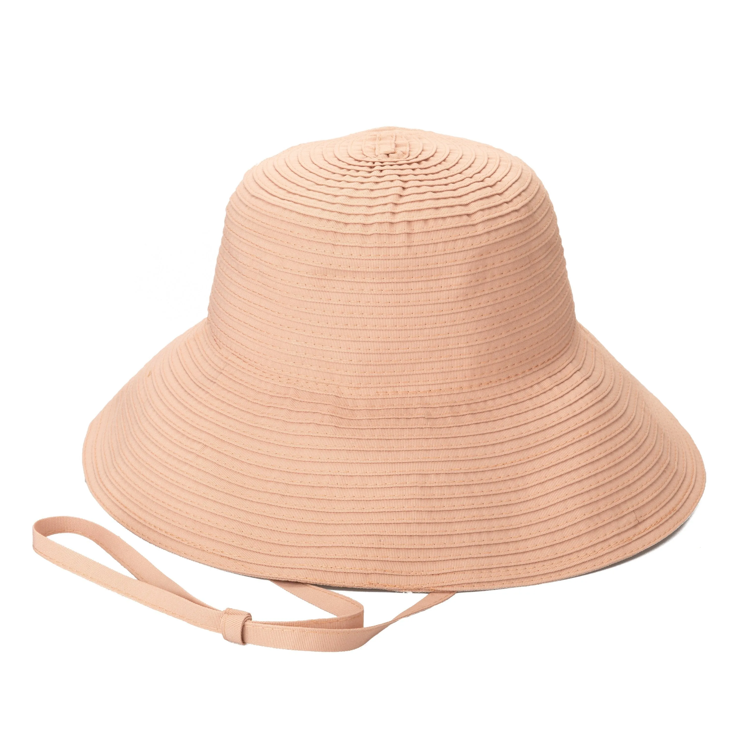 Stinson - Women's Removable Chin Cord Ribbon Sun Hat