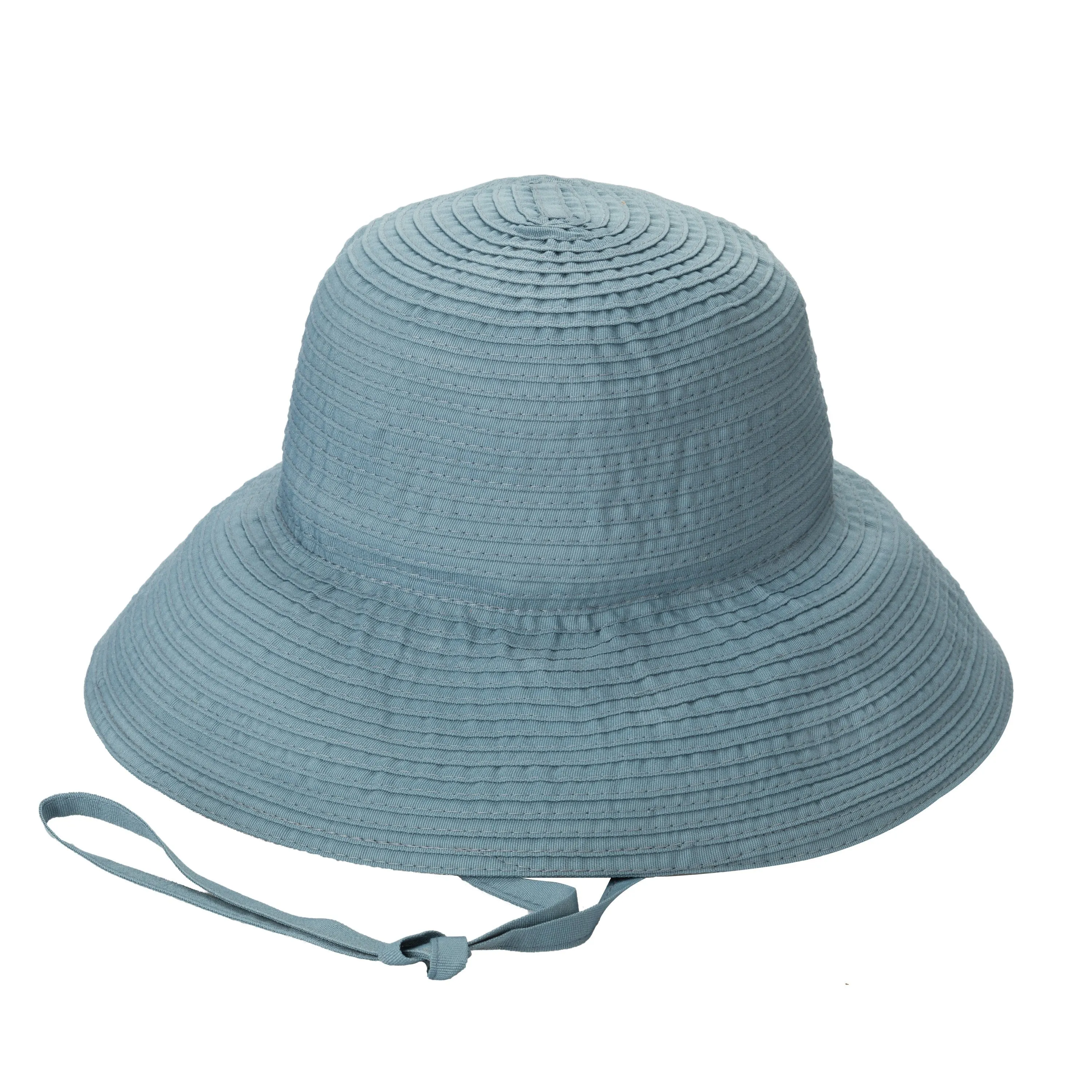 Stinson - Women's Removable Chin Cord Ribbon Sun Hat