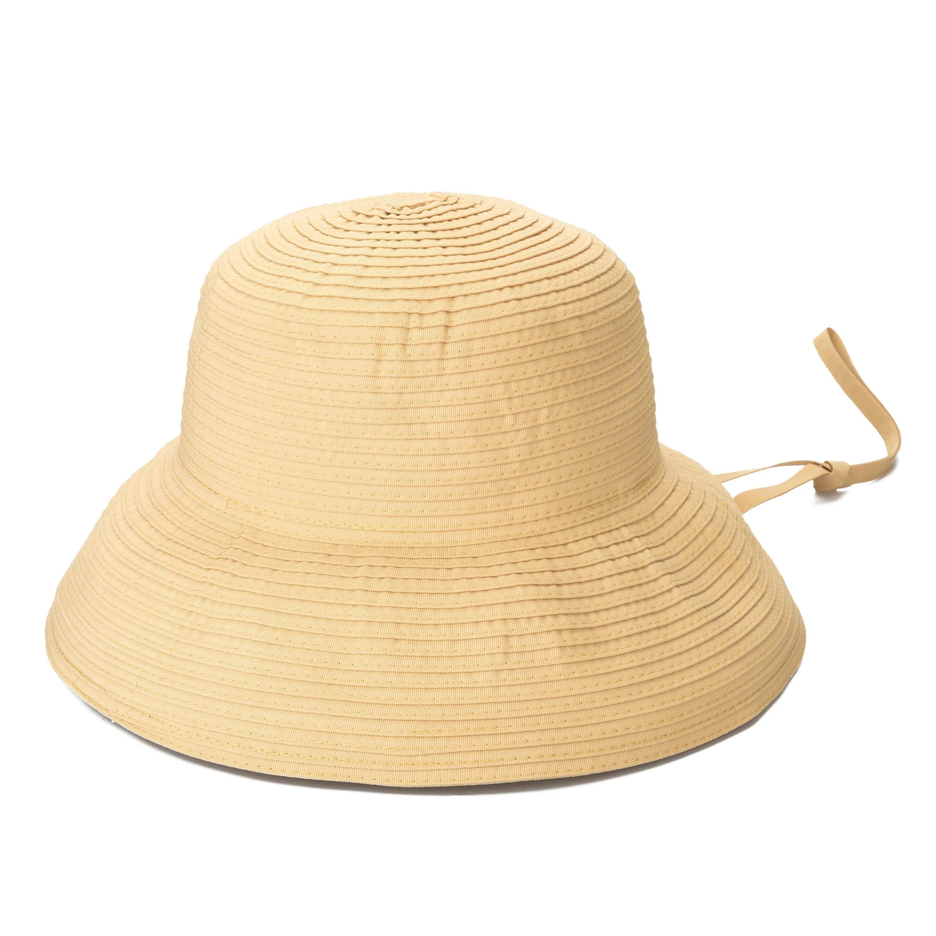 Stinson - Women's Removable Chin Cord Ribbon Sun Hat