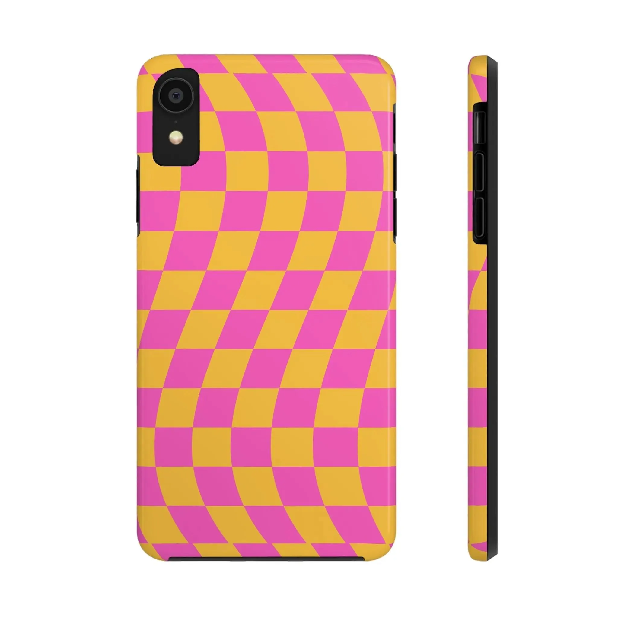 Summer Vibe Check | Pink Checkered Case