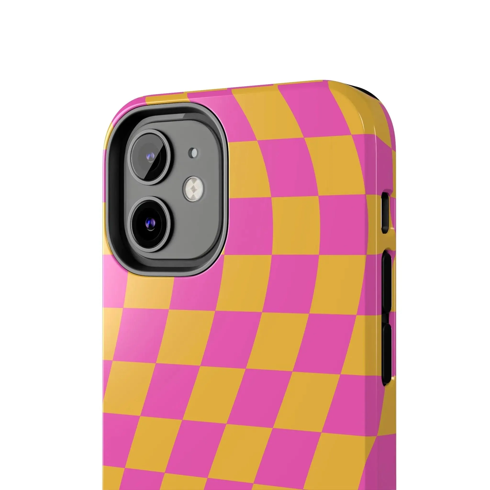 Summer Vibe Check | Pink Checkered Case