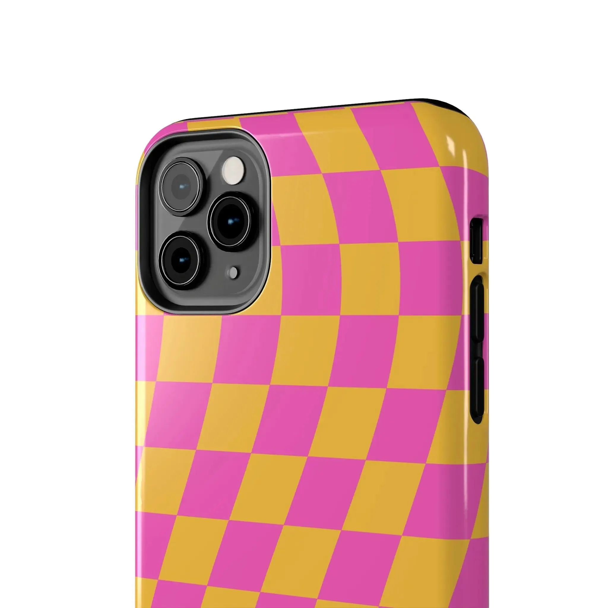 Summer Vibe Check | Pink Checkered Case