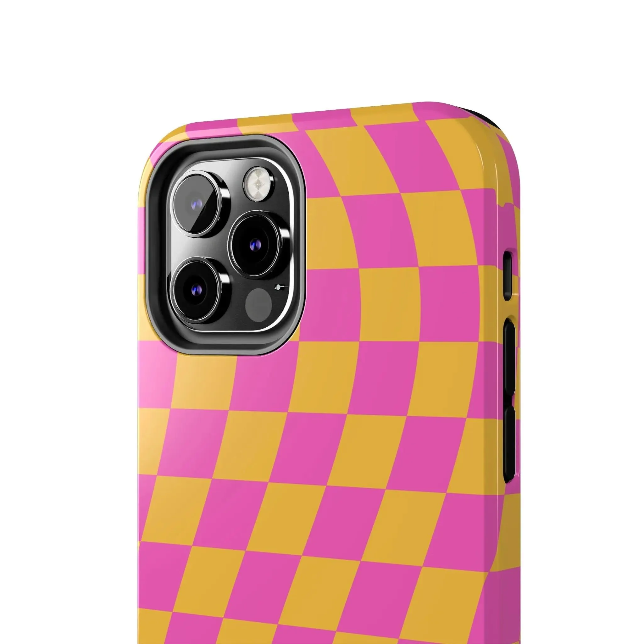 Summer Vibe Check | Pink Checkered Case