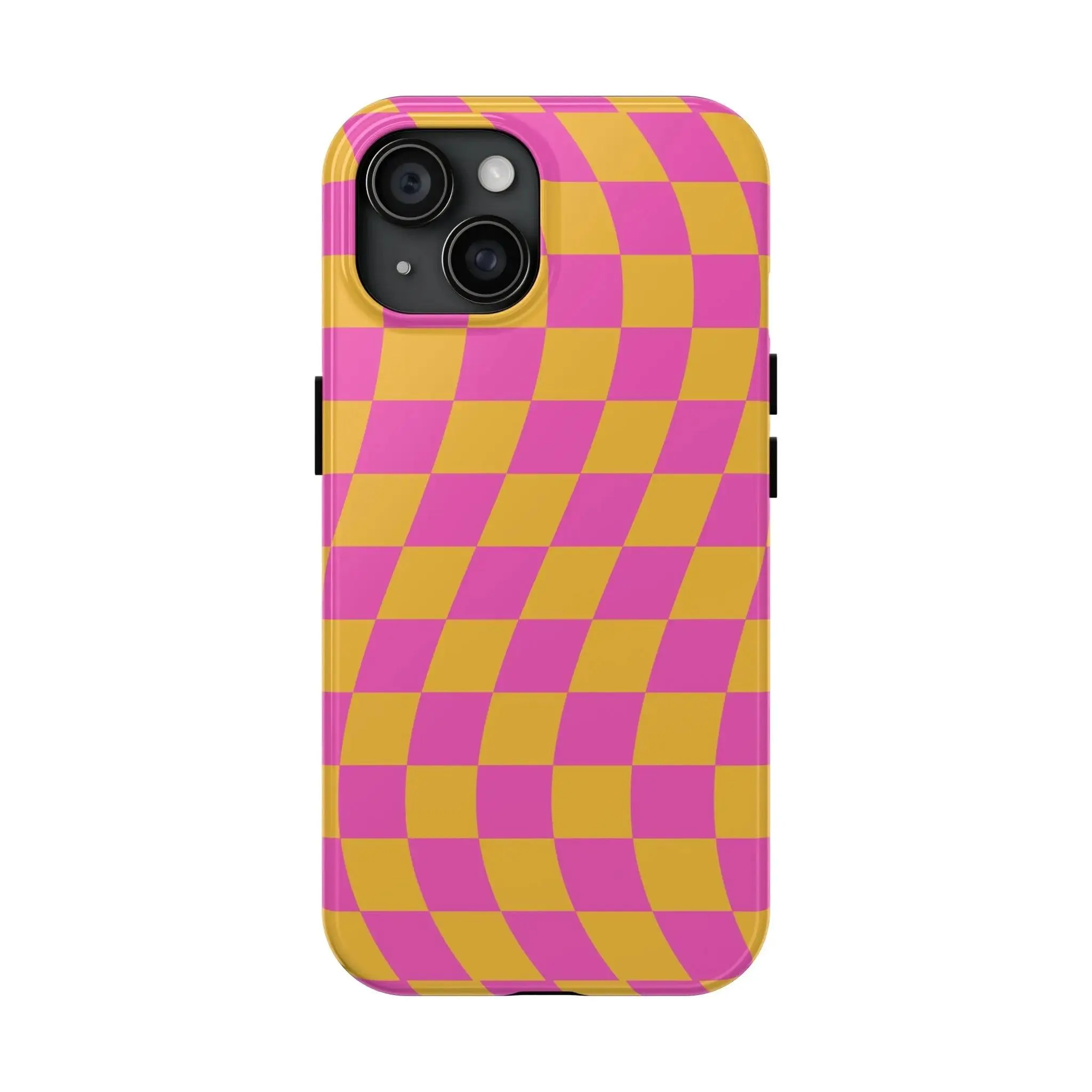 Summer Vibe Check | Pink Checkered Case