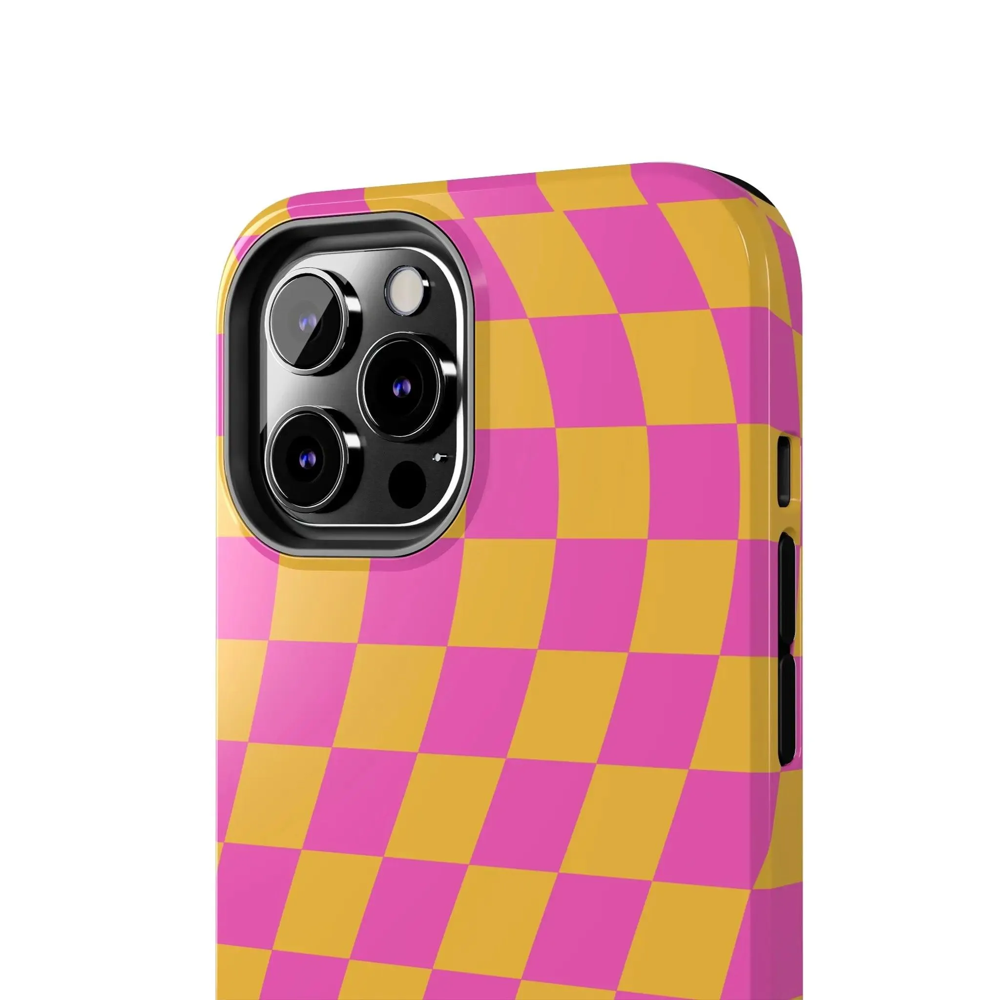 Summer Vibe Check | Pink Checkered Case