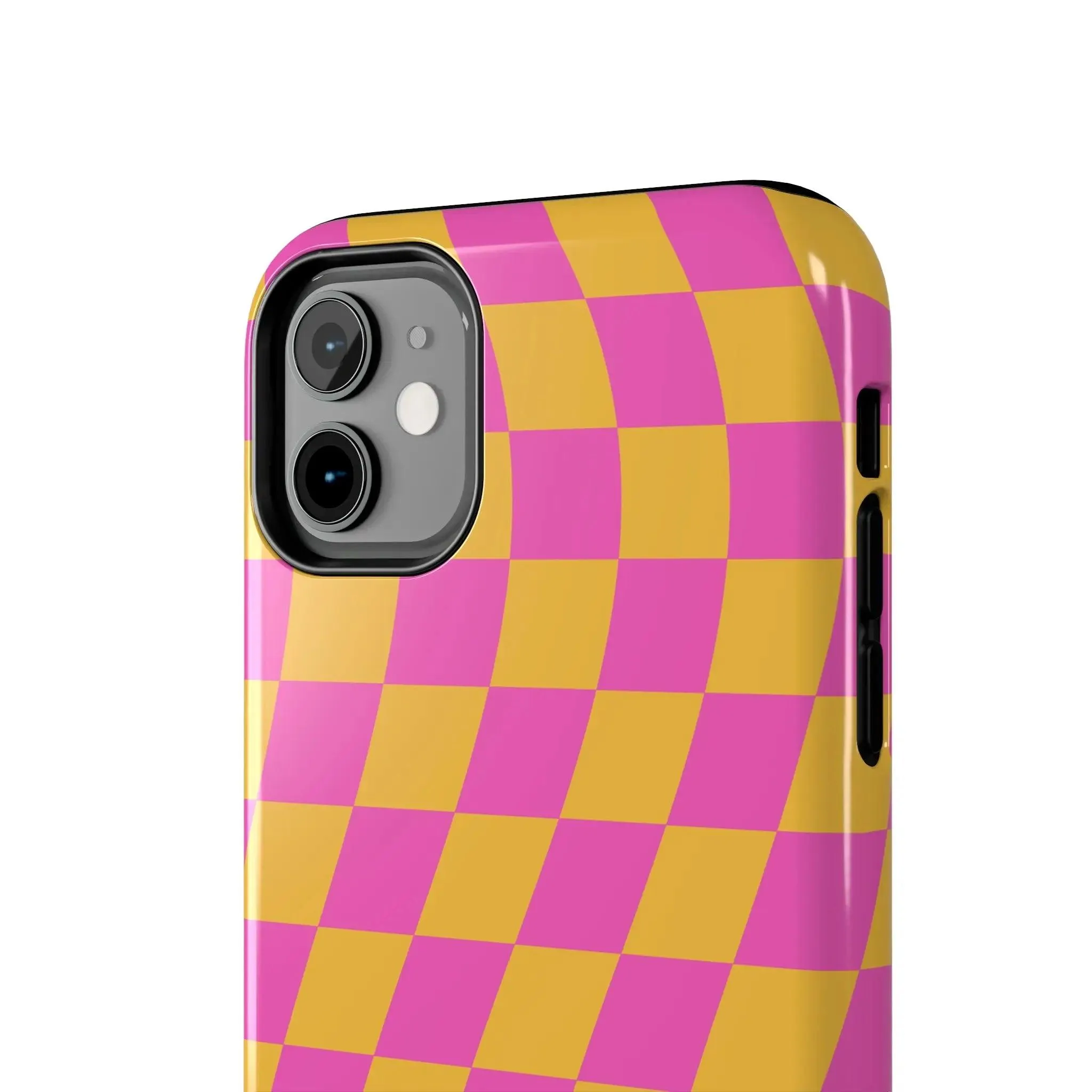 Summer Vibe Check | Pink Checkered Case