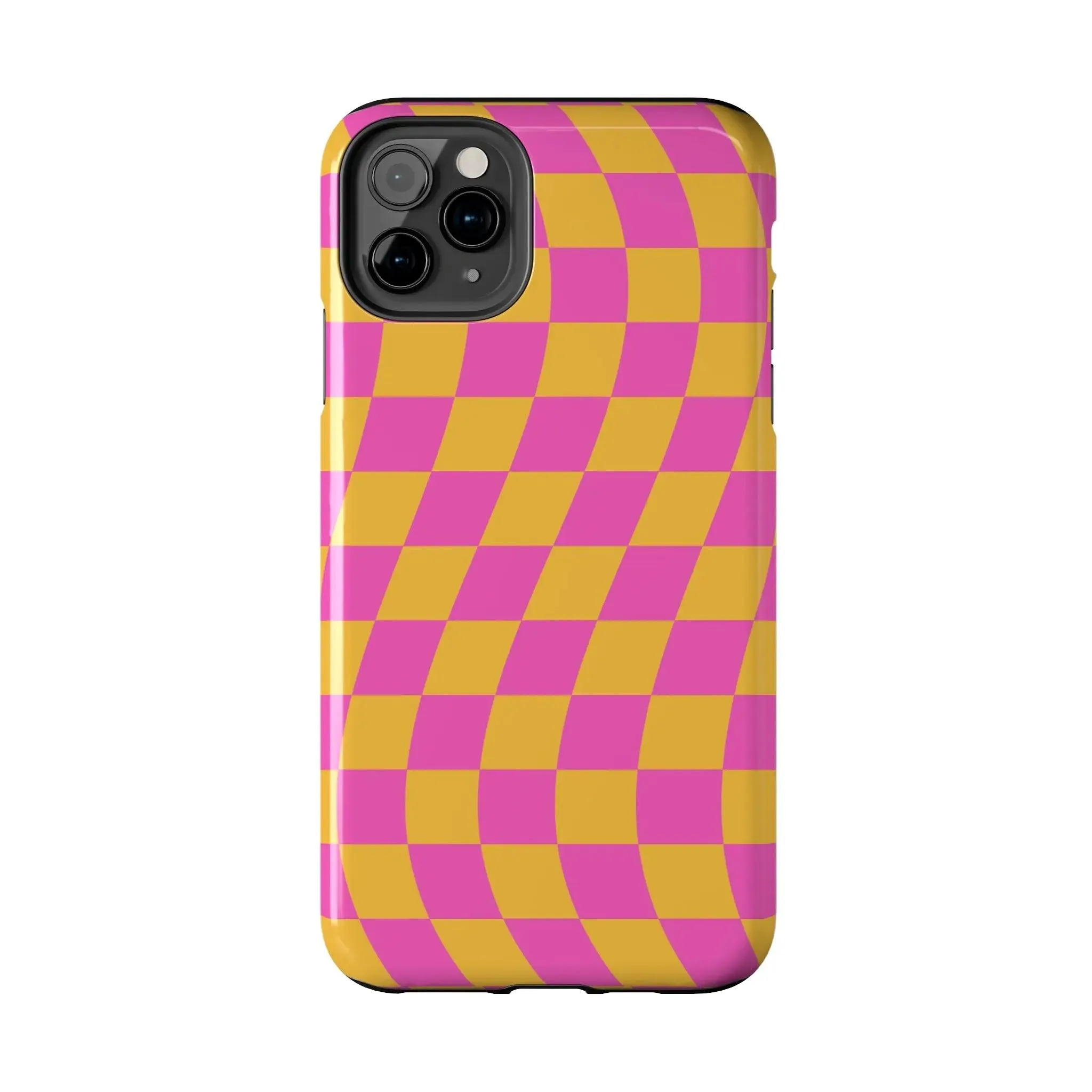 Summer Vibe Check | Pink Checkered Case