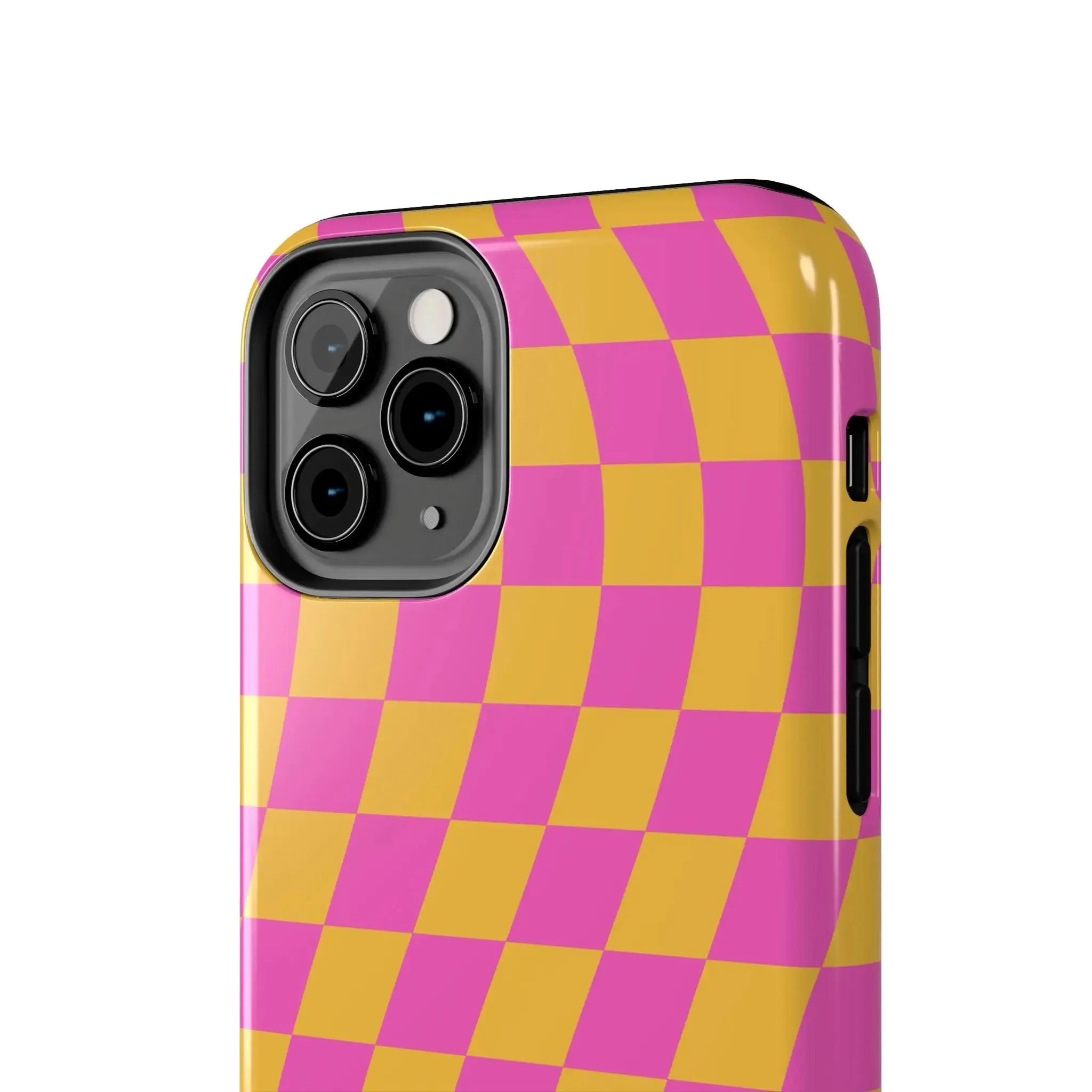 Summer Vibe Check | Pink Checkered Case