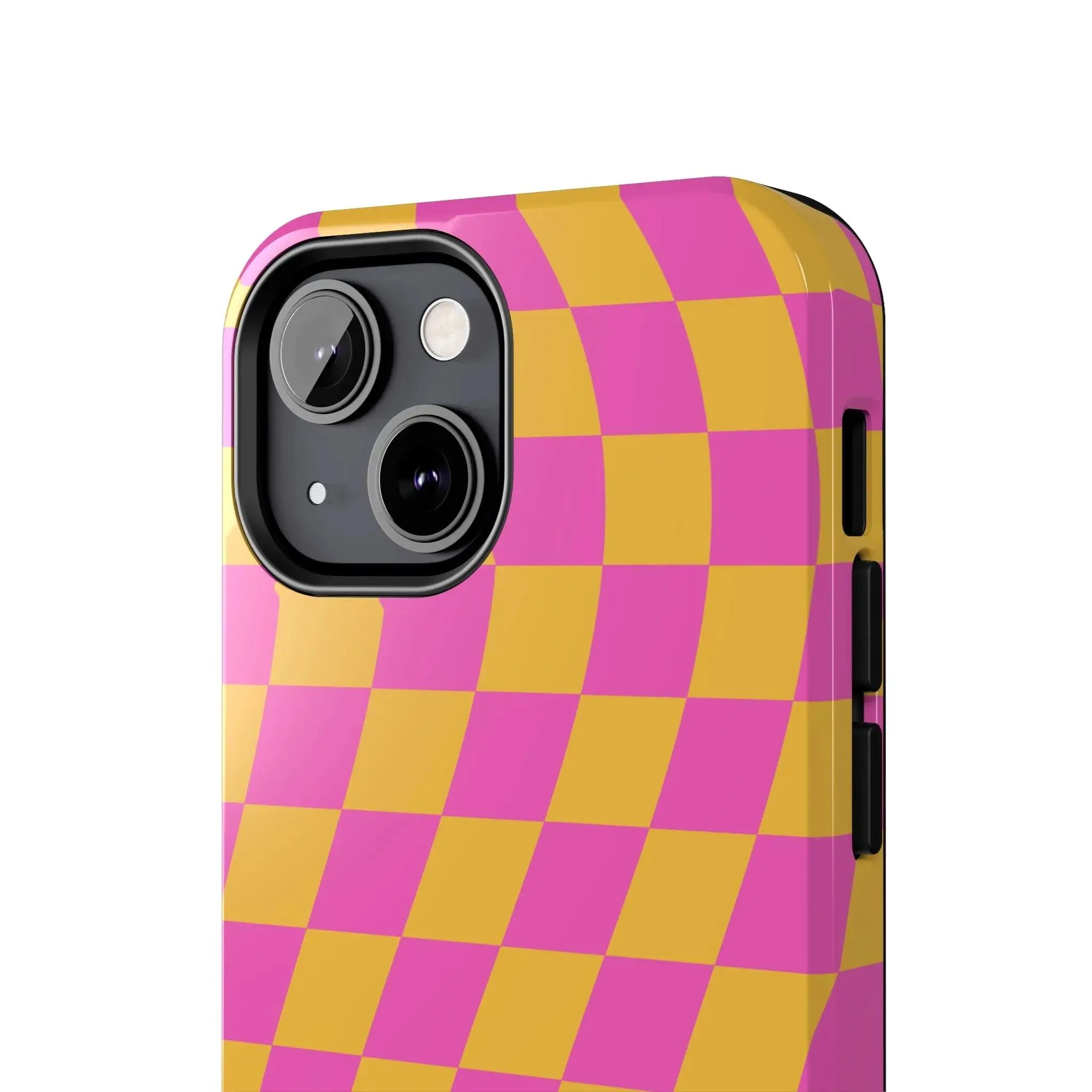 Summer Vibe Check | Pink Checkered Case