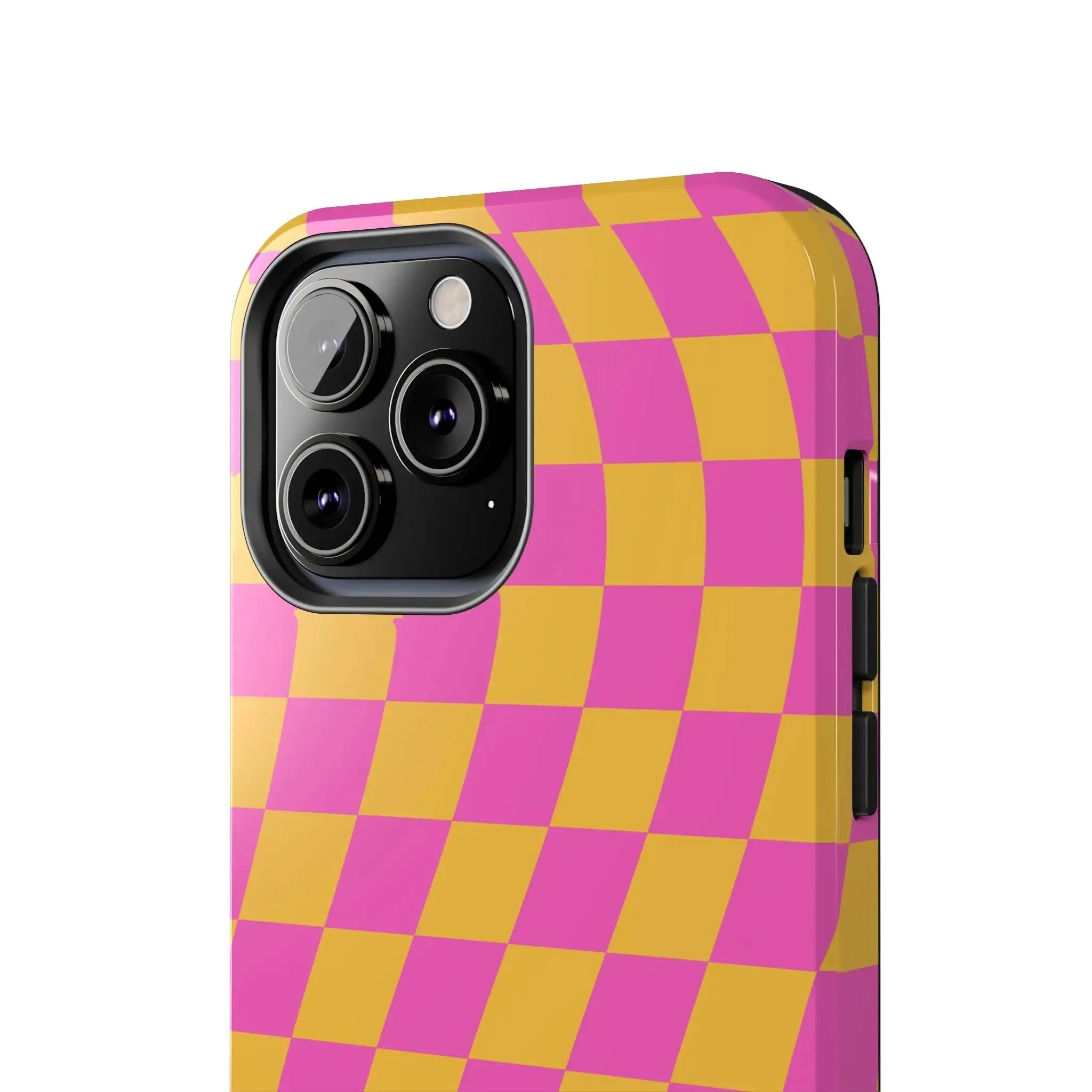 Summer Vibe Check | Pink Checkered Case