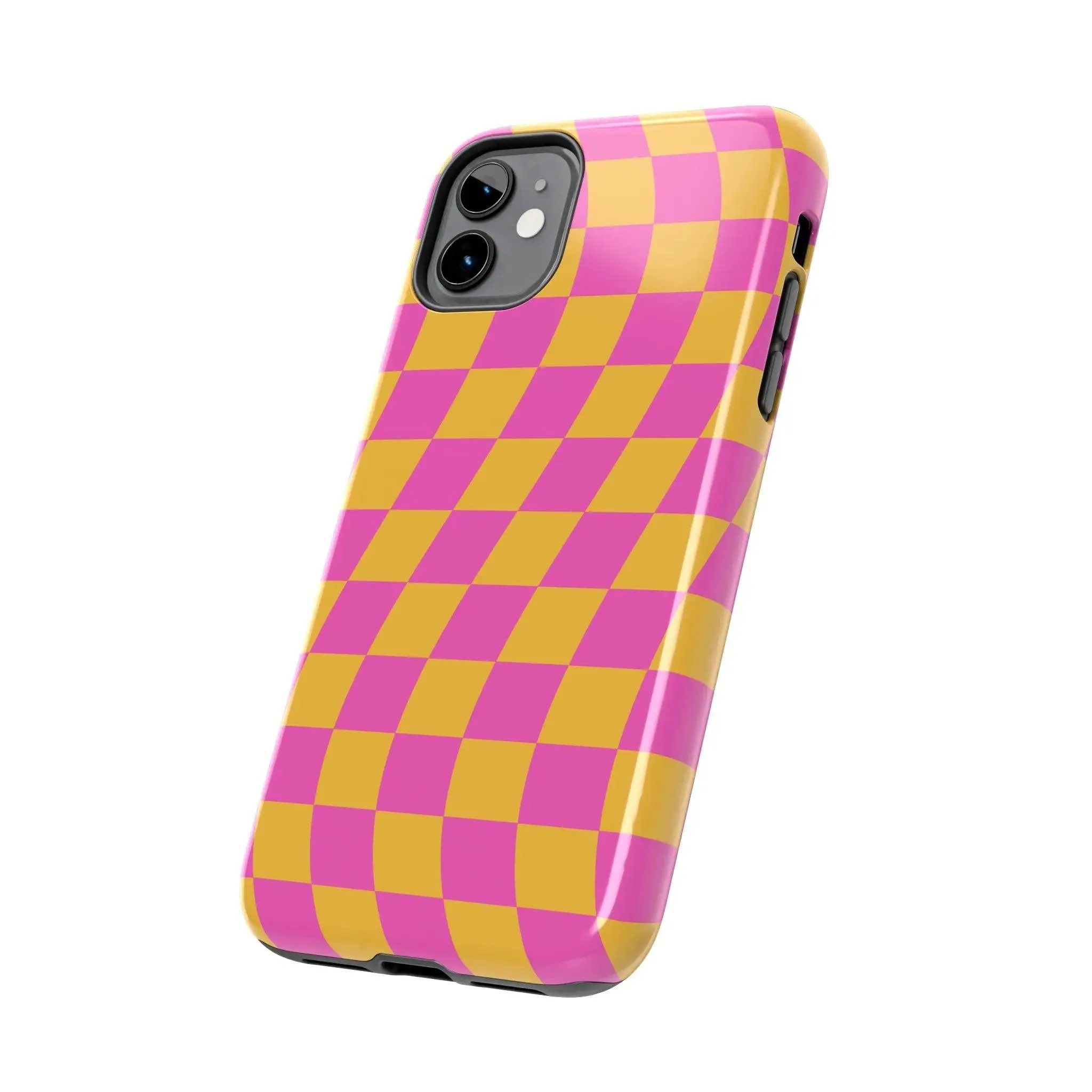 Summer Vibe Check | Pink Checkered Case