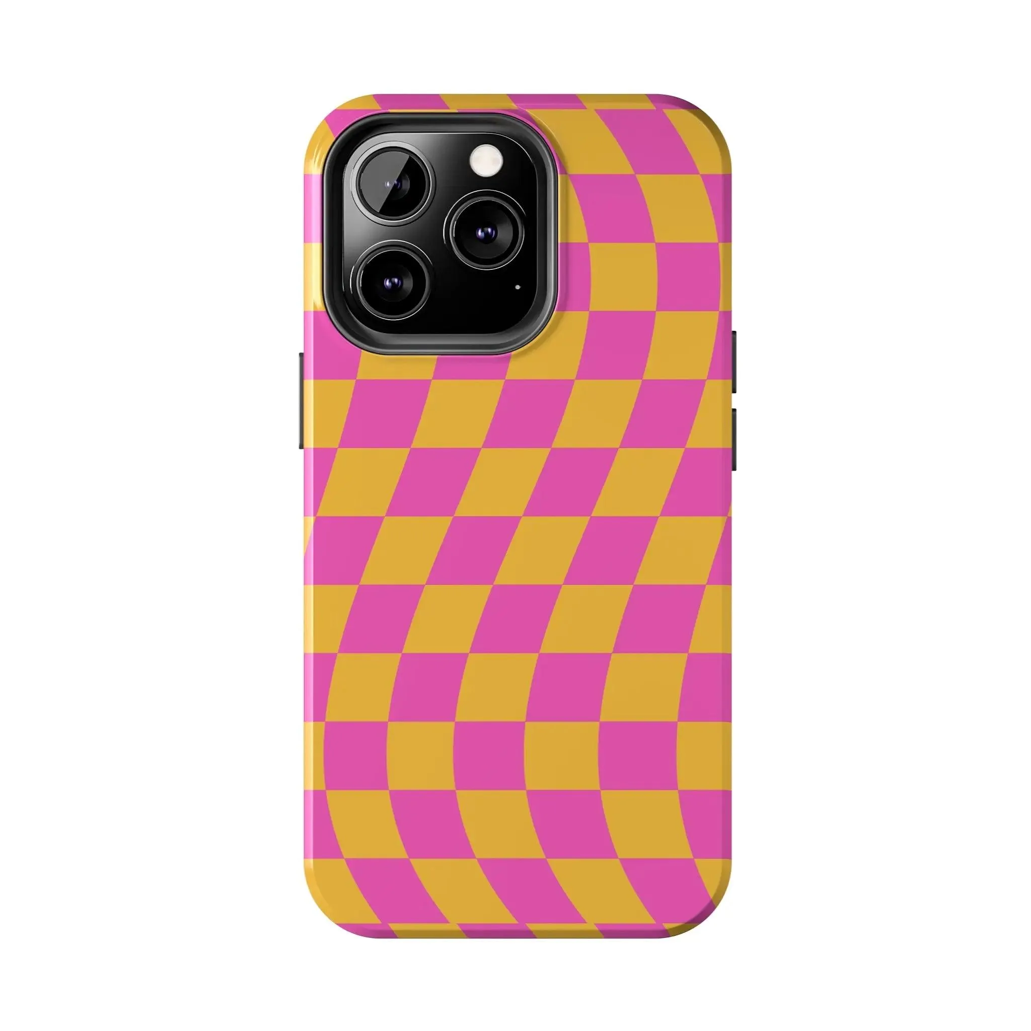 Summer Vibe Check | Pink Checkered Case