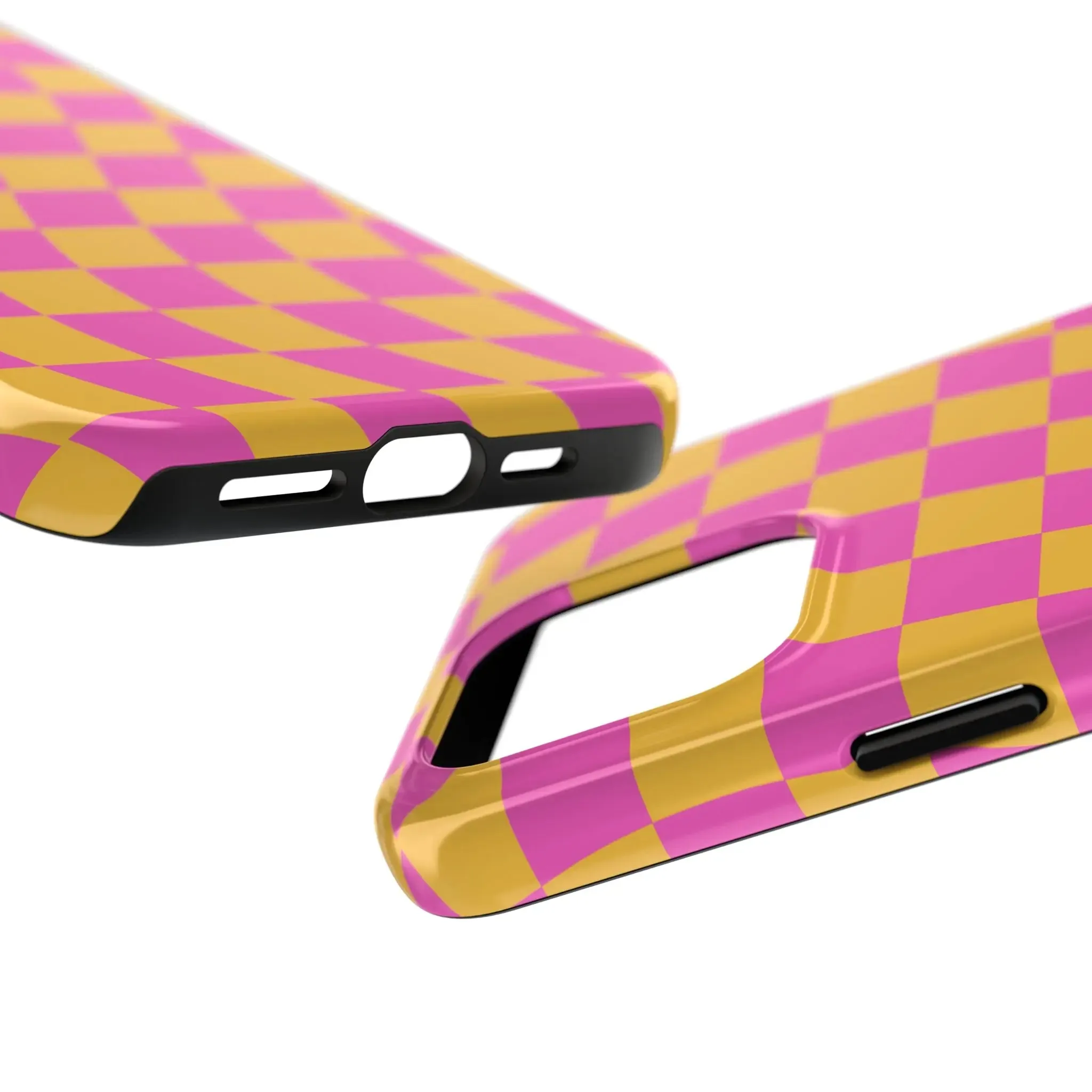 Summer Vibe Check | Pink Checkered Case