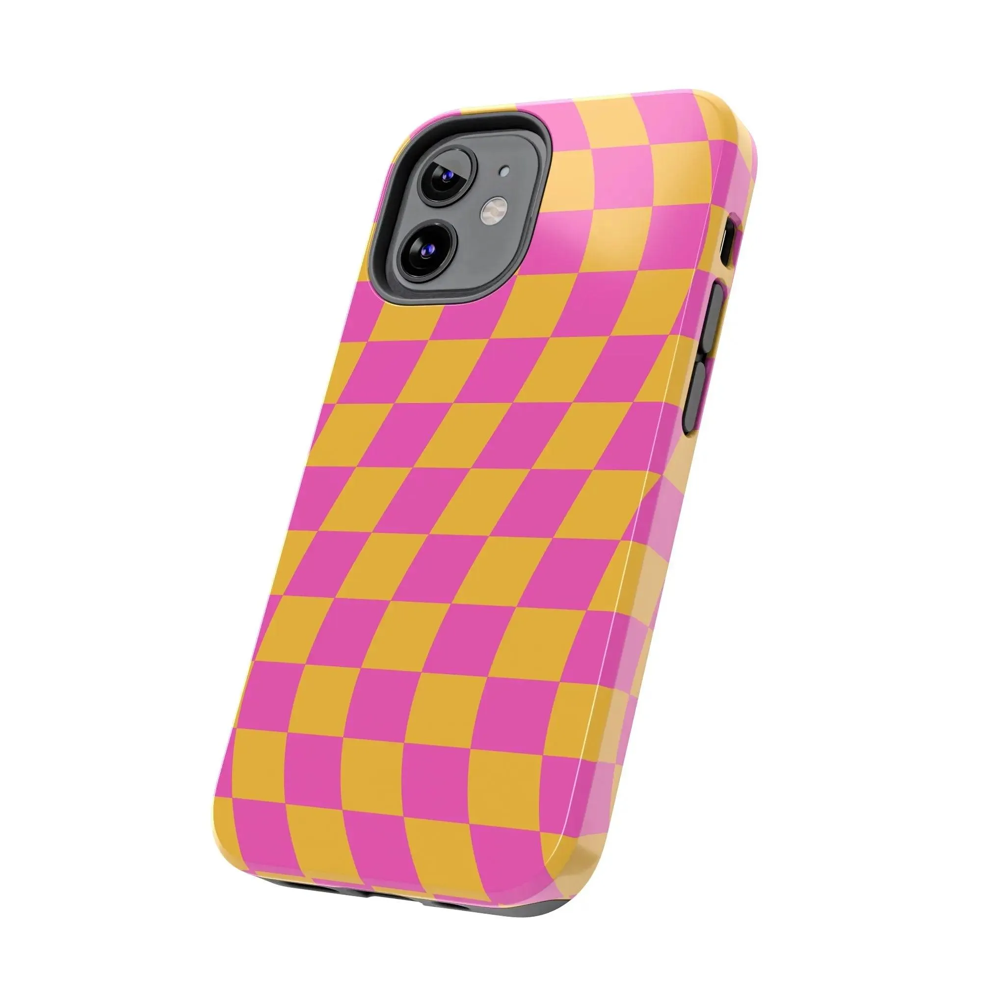 Summer Vibe Check | Pink Checkered Case