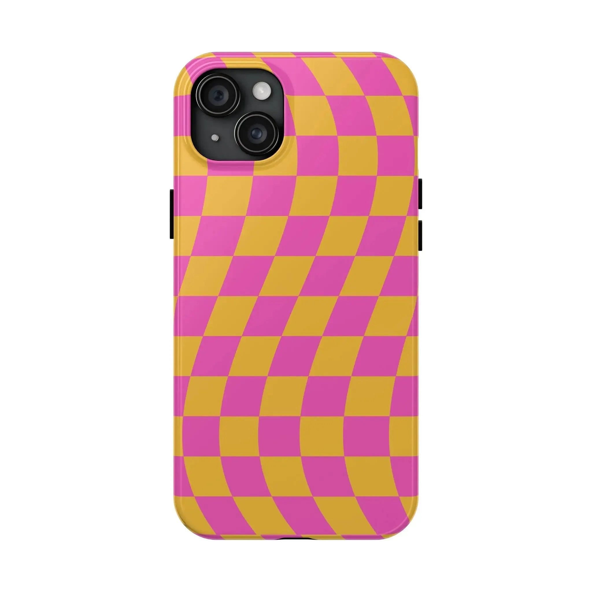 Summer Vibe Check | Pink Checkered Case