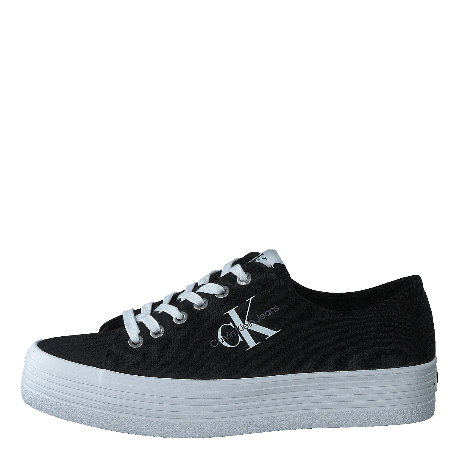 Vulcanized Flatform Laceup Co Black