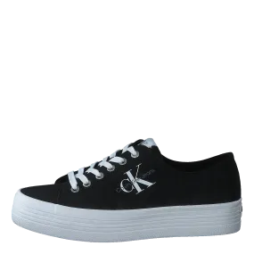 Vulcanized Flatform Laceup Co Black