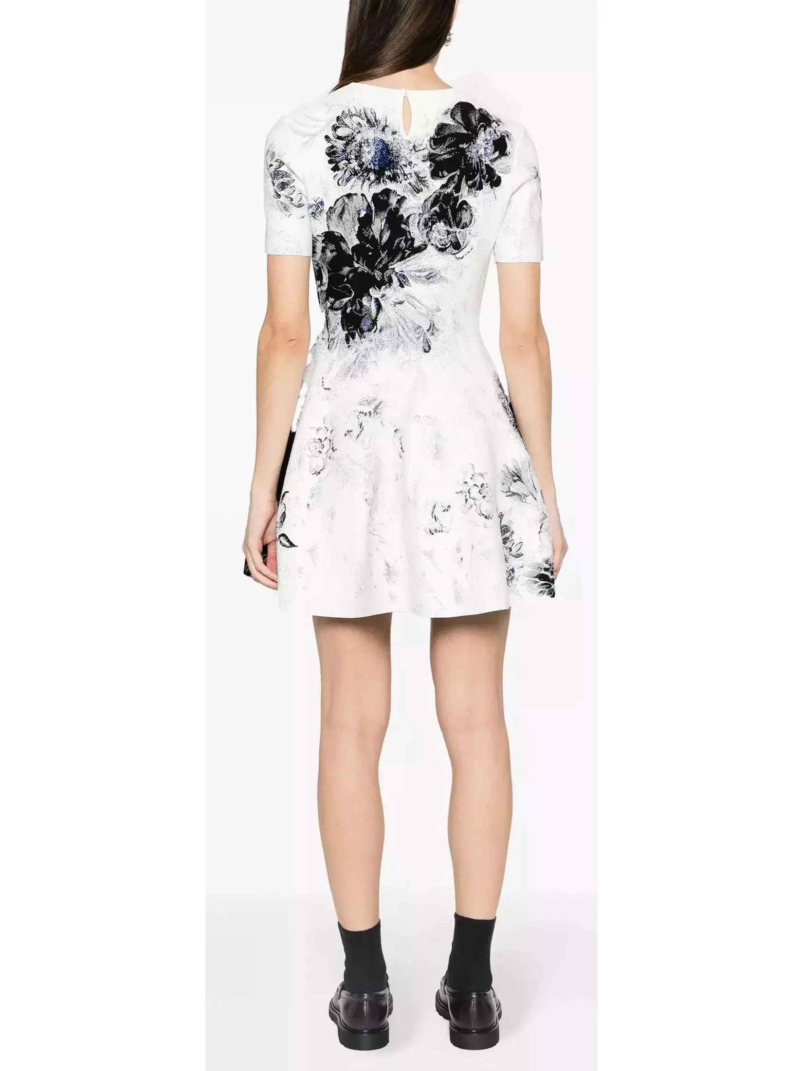 Women’s Chiaroscuro Floral Print Short Dress