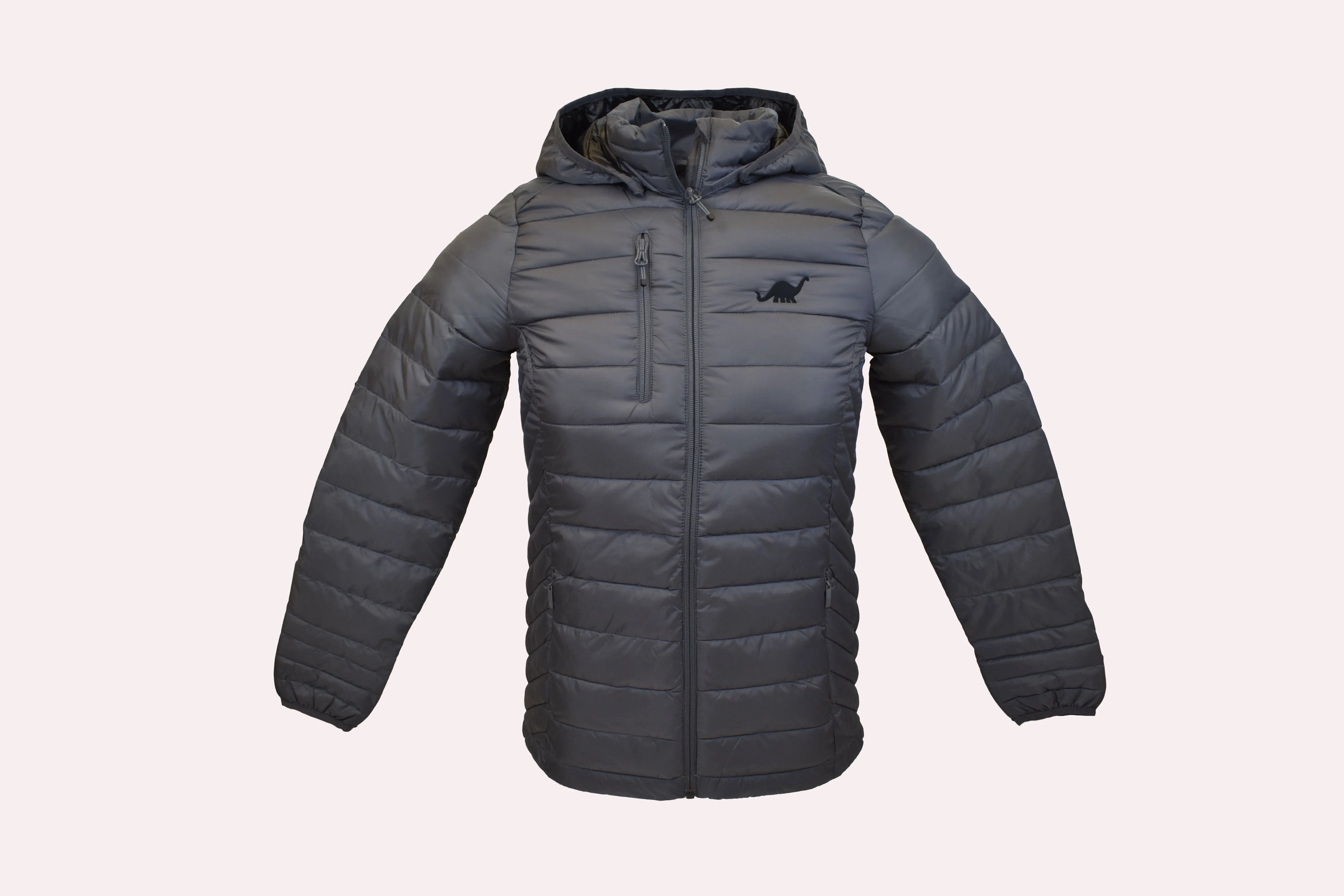 Women's DINO Quilted Hooded Jacket