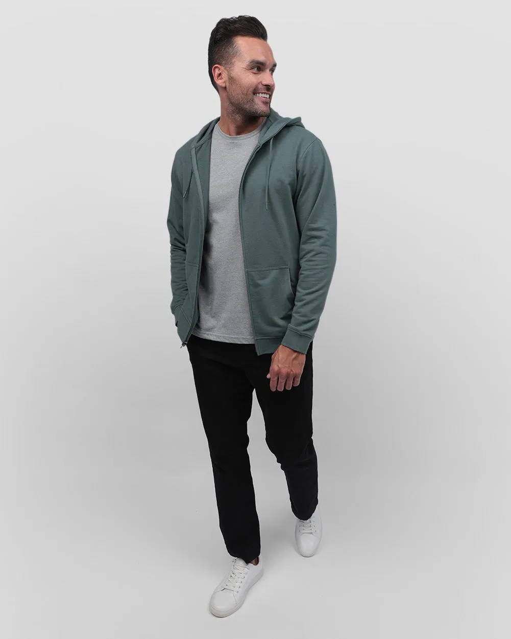 Zip-Up Hoodie - Non-Branded