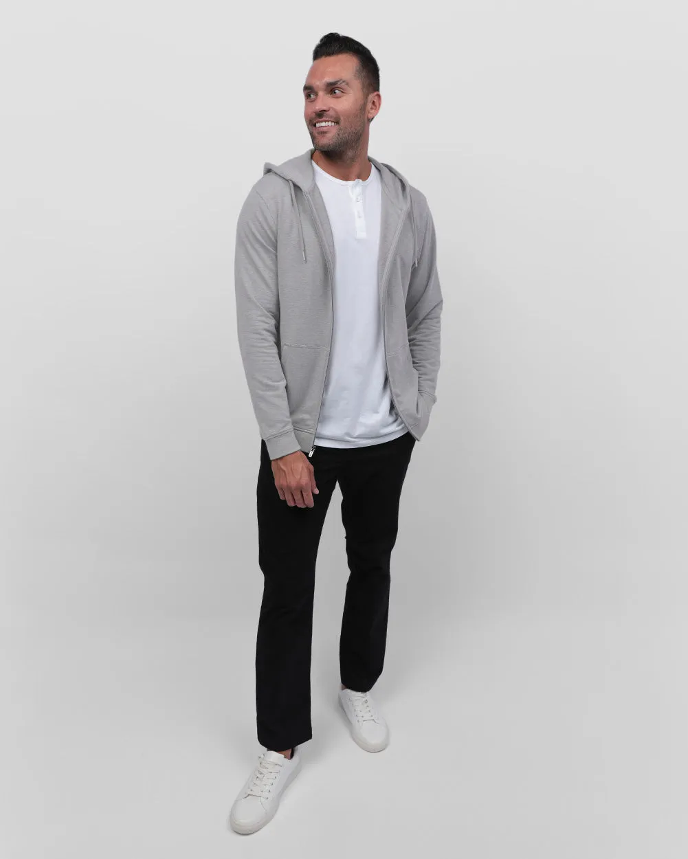 Zip-Up Hoodie - Non-Branded