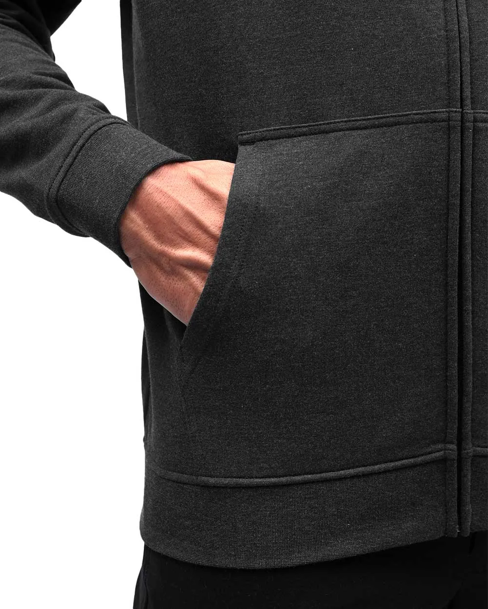 Zip-Up Hoodie - Non-Branded